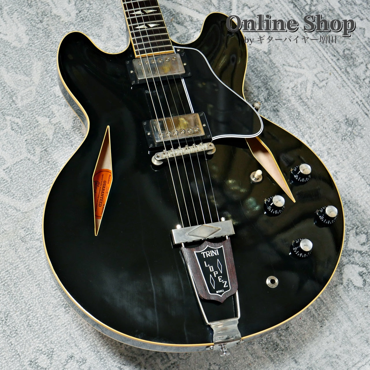USED 2023 Gibson Custom Shop Murphy Lab 1964 Trini Lopez Standard Reissue Ultra Light Aged Ebony