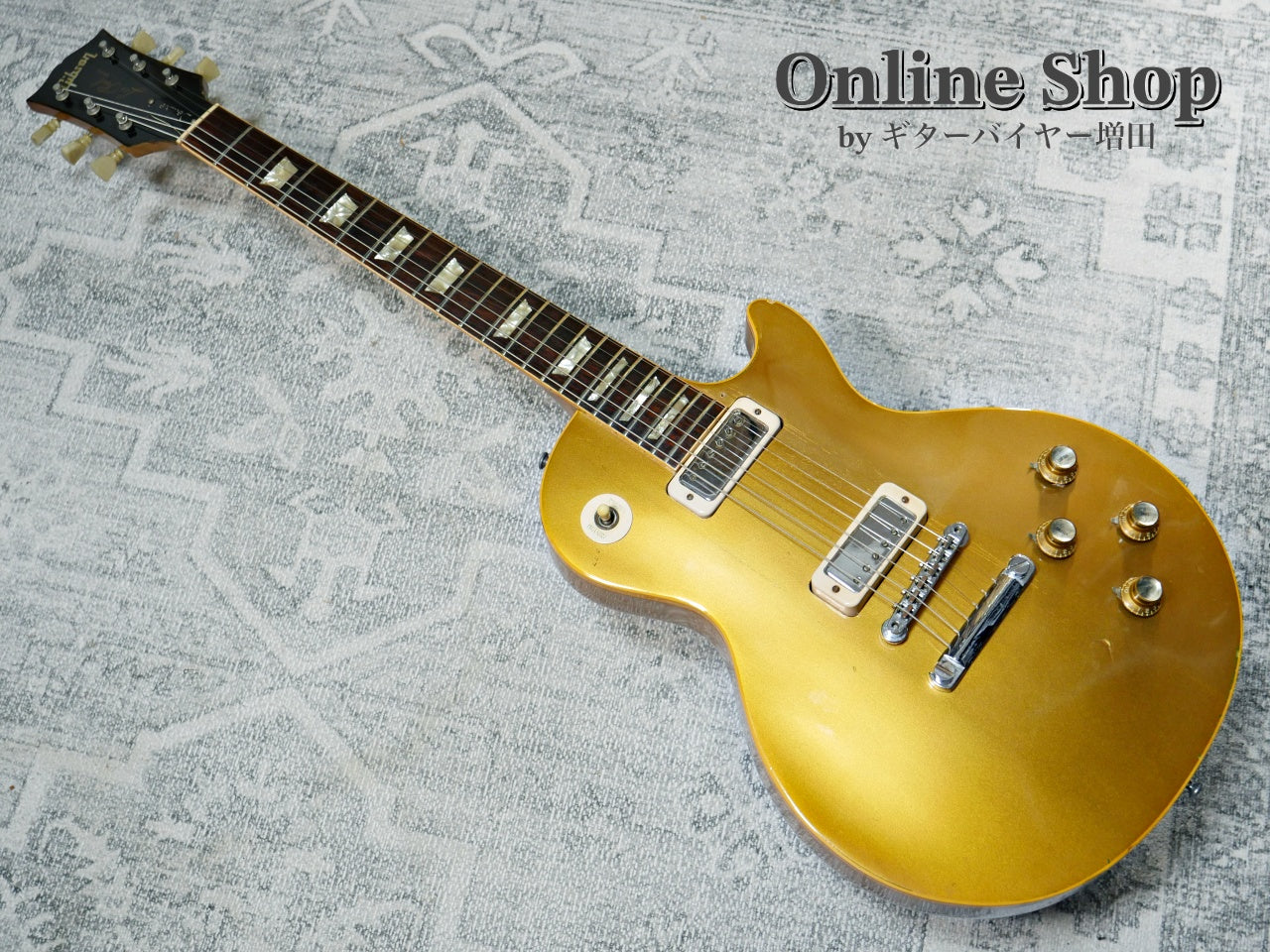 VINTAGE 1972s Gibson Les Paul Deluxe Goldtop – ギターバイヤー増田