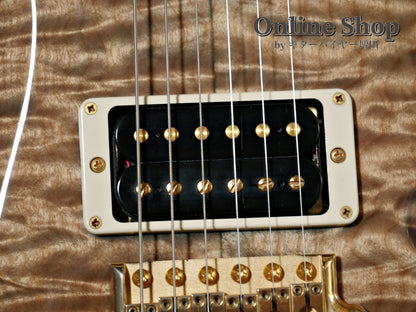 USED 2015 Paul Reed Smith Private Stock #5766 Custom 24 "Brazilian Rosewood Fingerboard" Turquoise Smoked Burst