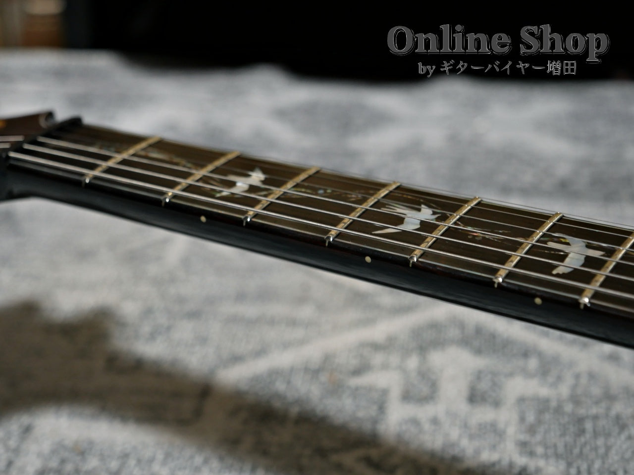 USED 2015 Paul Reed Smith Private Stock #5766 Custom 24 "Brazilian Rosewood Fingerboard" Turquoise Smoked Burst
