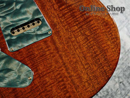 USED 2015 Paul Reed Smith Private Stock #5766 Custom 24 "Brazilian Rosewood Fingerboard" Turquoise Smoked Burst
