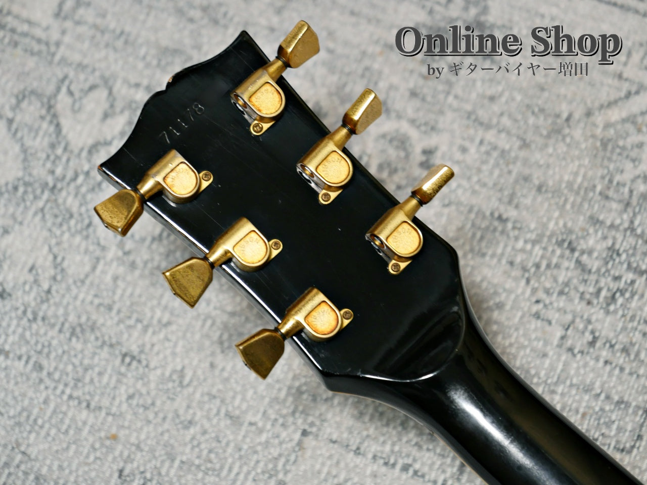 VINTGAE 1978 Gibson Les Paul Custom Ebony