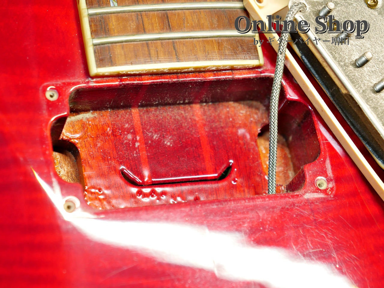 USED 2003 Giffin Guitars Standard 6 String Cherry Red Gloss