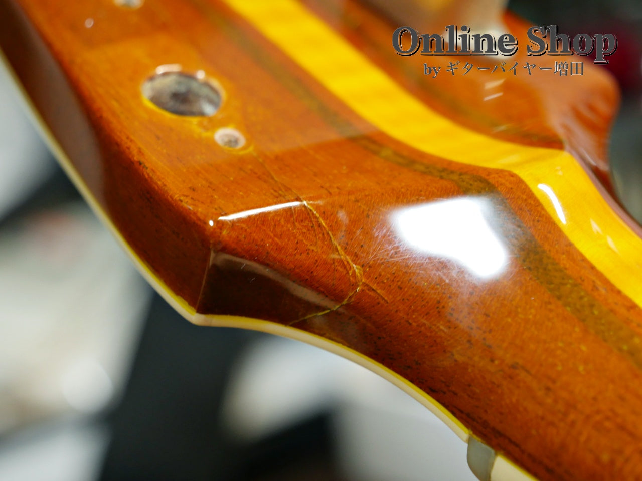 USED 2008 Giffin Guitars Standard 6 String Amber