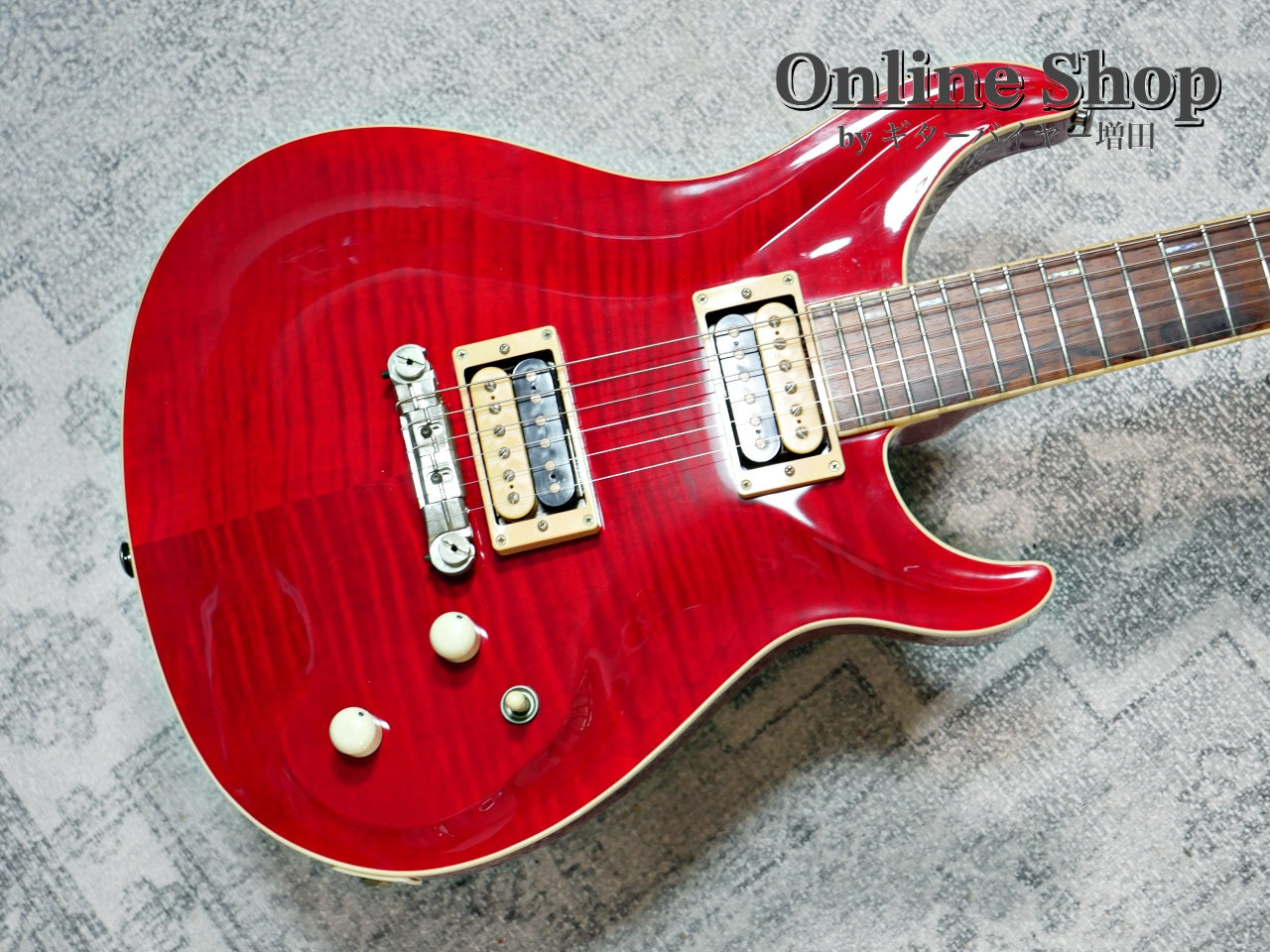 USED 2003 Giffin Guitars Standard 6 String Cherry Red Gloss