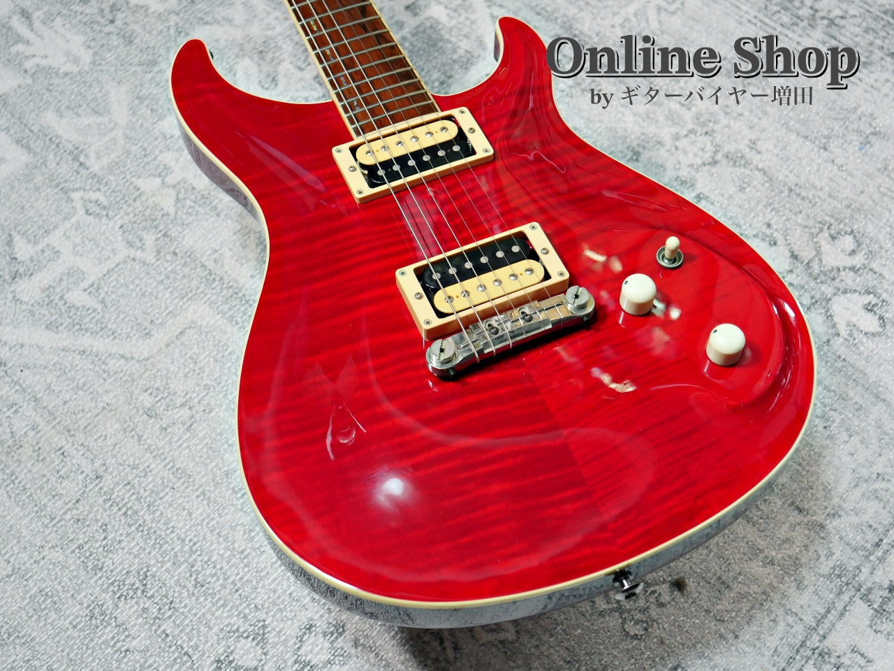 USED 2003 Giffin Guitars Standard 6 String Cherry Red Gloss