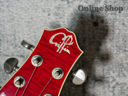 USED 2003 Giffin Guitars Standard 6 String Cherry Red Gloss