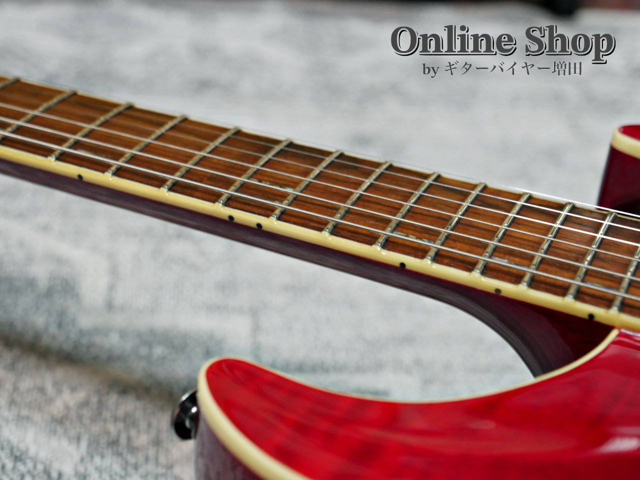 USED 2003 Giffin Guitars Standard 6 String Cherry Red Gloss