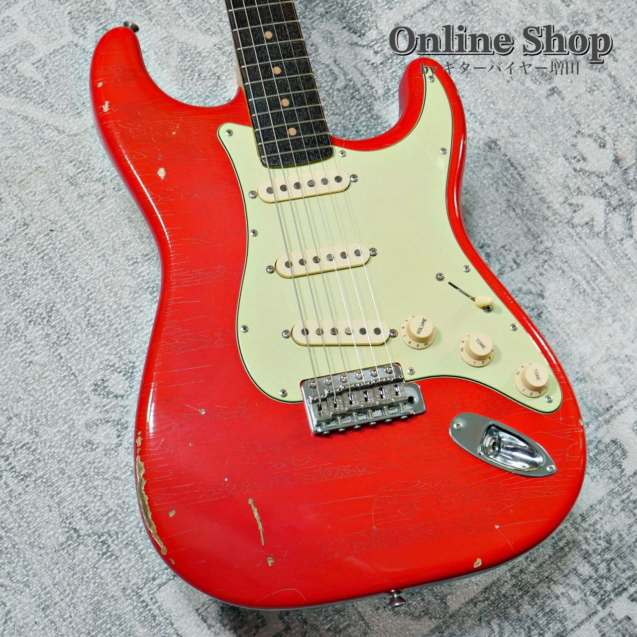 USED 2019 g7 Special g7-ST/R "22 Frets" Aged Fiesta Red