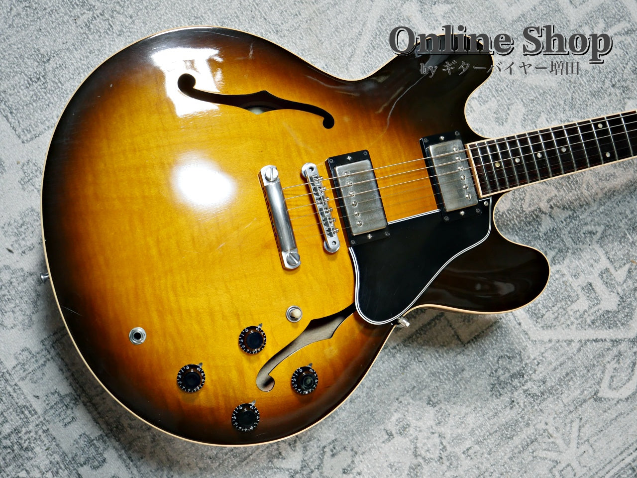 USED 1993 Gibson ES-335 Reissue Vintage Sunburst