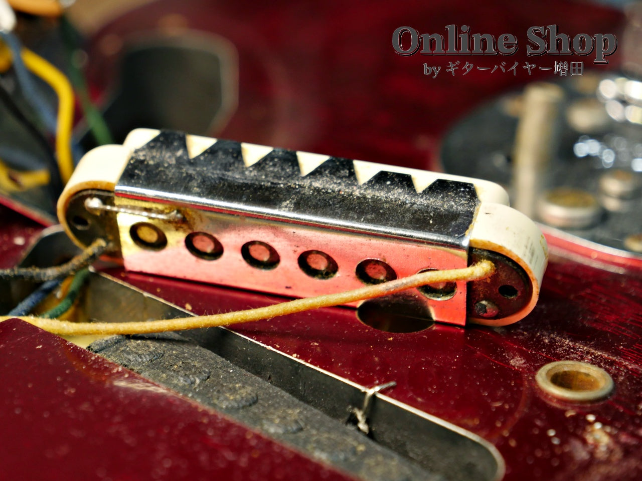 USED 2014 Fender Custom Shop MBS "Dale Wilson" 1965 Jaguar Relic Matching Head Candy Apple Red