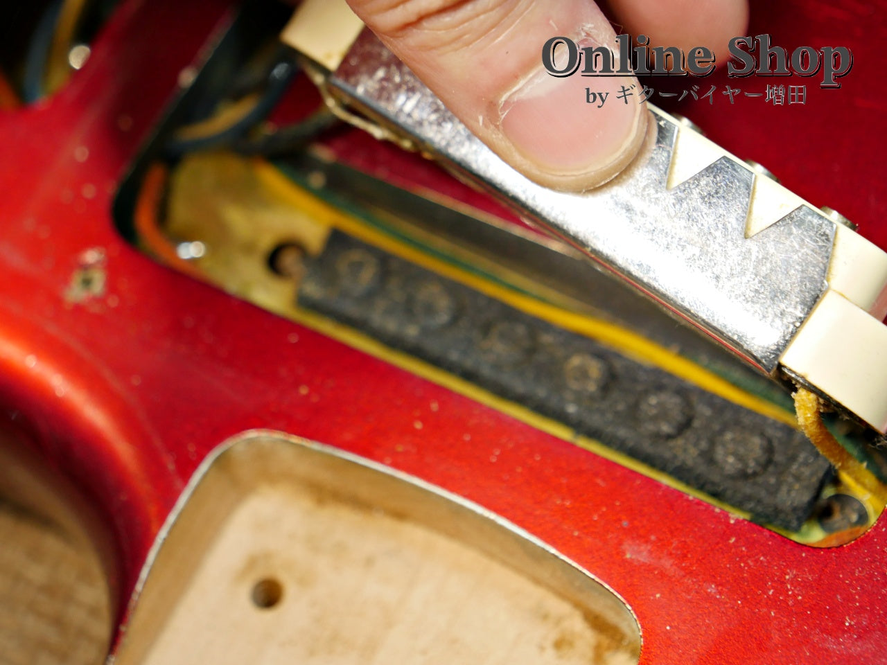 USED 2014 Fender Custom Shop MBS "Dale Wilson" 1965 Jaguar Relic Matching Head Candy Apple Red