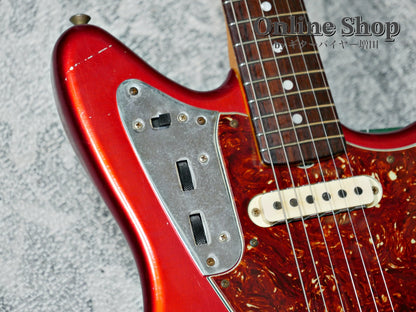 USED 2014 Fender Custom Shop MBS "Dale Wilson" 1965 Jaguar Relic Matching Head Candy Apple Red