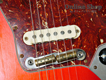USED 2014 Fender Custom Shop MBS "Dale Wilson" 1965 Jaguar Relic Matching Head Candy Apple Red