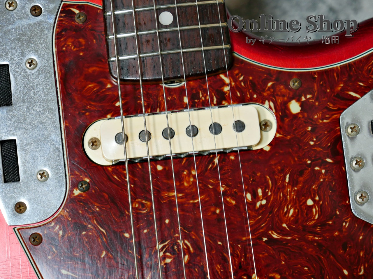 USED 2014 Fender Custom Shop MBS "Dale Wilson" 1965 Jaguar Relic Matching Head Candy Apple Red