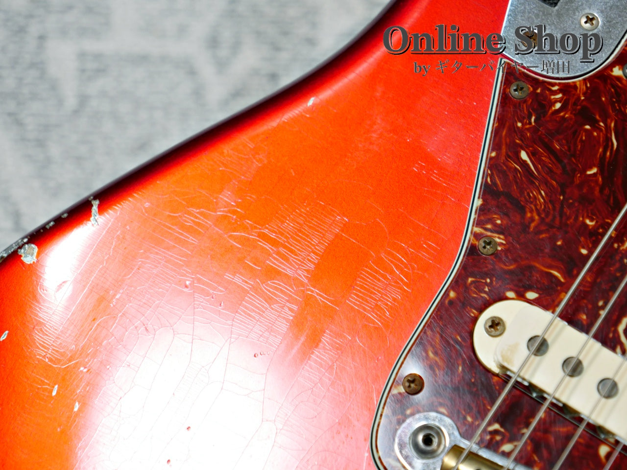 USED 2014 Fender Custom Shop MBS "Dale Wilson" 1965 Jaguar Relic Matching Head Candy Apple Red