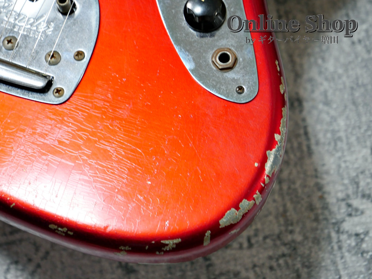 USED 2014 Fender Custom Shop MBS "Dale Wilson" 1965 Jaguar Relic Matching Head Candy Apple Red