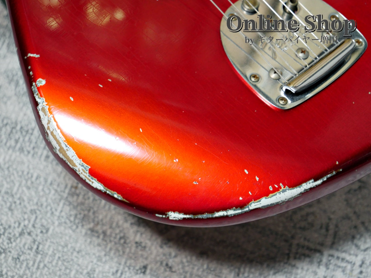 USED 2014 Fender Custom Shop MBS "Dale Wilson" 1965 Jaguar Relic Matching Head Candy Apple Red