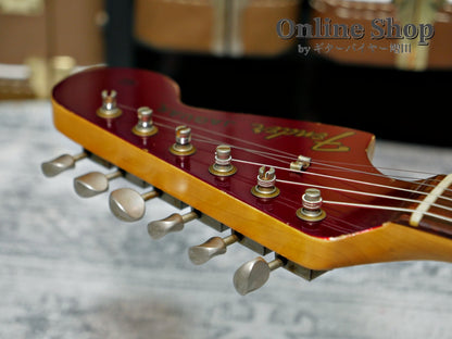 USED 2014 Fender Custom Shop MBS "Dale Wilson" 1965 Jaguar Relic Matching Head Candy Apple Red