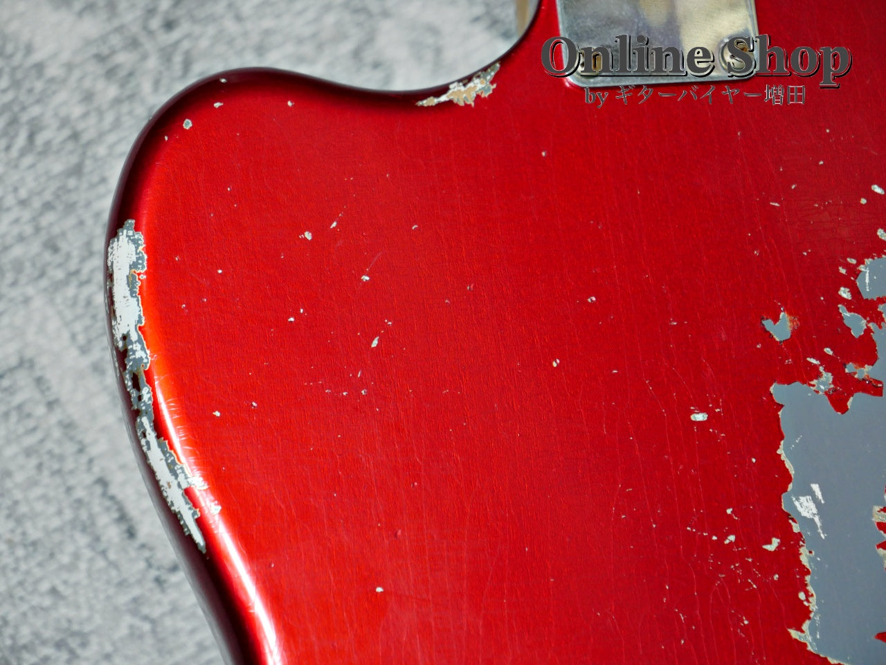 USED 2014 Fender Custom Shop MBS "Dale Wilson" 1965 Jaguar Relic Matching Head Candy Apple Red
