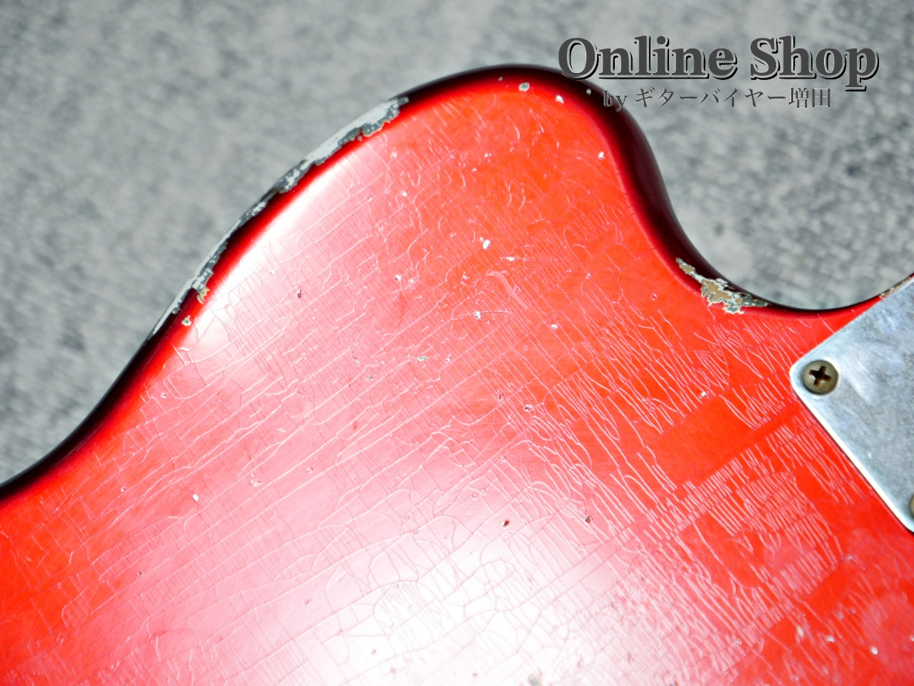 USED 2014 Fender Custom Shop MBS "Dale Wilson" 1965 Jaguar Relic Matching Head Candy Apple Red