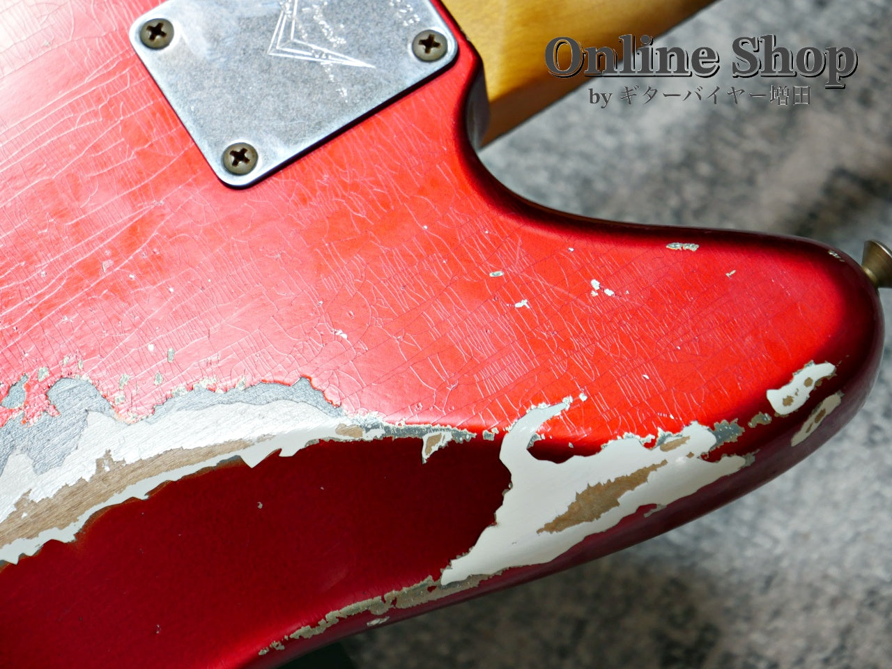 USED 2014 Fender Custom Shop MBS "Dale Wilson" 1965 Jaguar Relic Matching Head Candy Apple Red