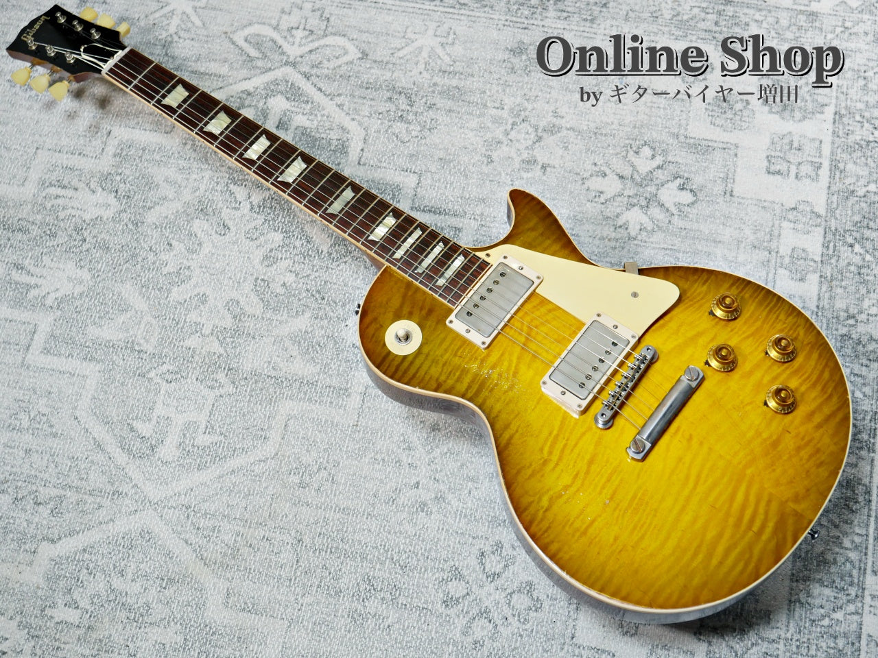 USED 2022 Gibson Custom Shop Murphy Lab 1959 Les Paul Standard Reissue Heavy Aged Green Lemon Fade