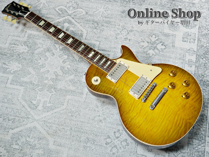 USED 2022 Gibson Custom Shop Murphy Lab 1959 Les Paul Standard Reissue Heavy Aged Green Lemon Fade