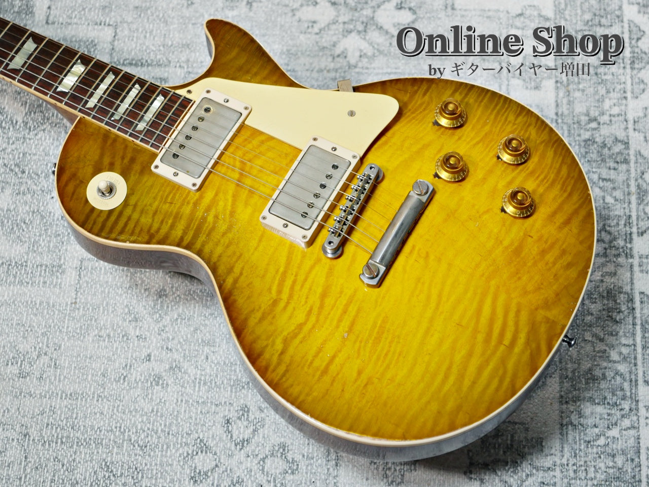USED 2022 Gibson Custom Shop Murphy Lab 1959 Les Paul Standard Reissue Heavy Aged Green Lemon Fade