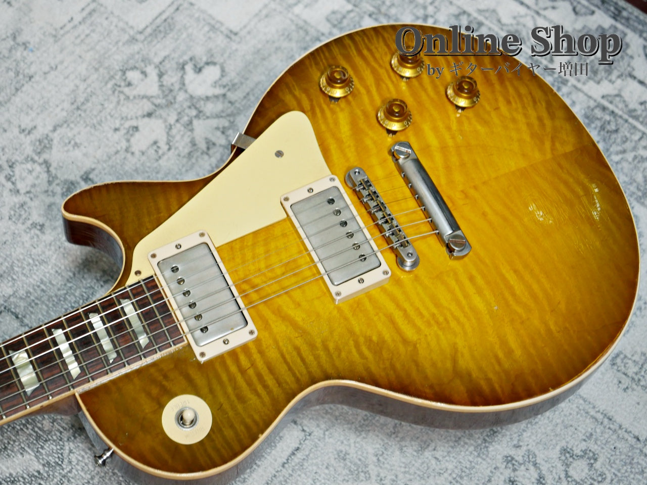 USED 2022 Gibson Custom Shop Murphy Lab 1959 Les Paul Standard Reissue Heavy Aged Green Lemon Fade