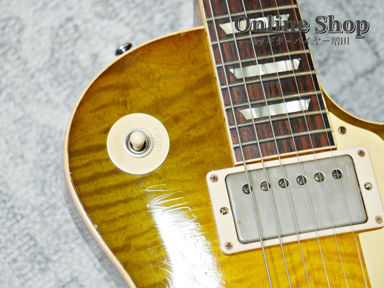 USED 2022 Gibson Custom Shop Murphy Lab 1959 Les Paul Standard Reissue Heavy Aged Green Lemon Fade
