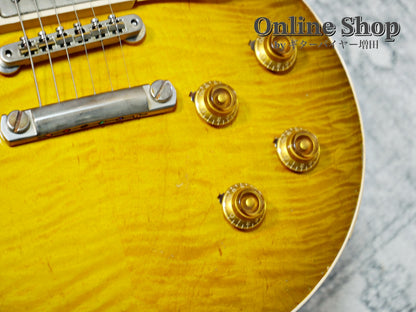 USED 2022 Gibson Custom Shop Murphy Lab 1959 Les Paul Standard Reissue Heavy Aged Green Lemon Fade