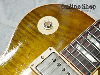 USED 2022 Gibson Custom Shop Murphy Lab 1959 Les Paul Standard Reissue Heavy Aged Green Lemon Fade