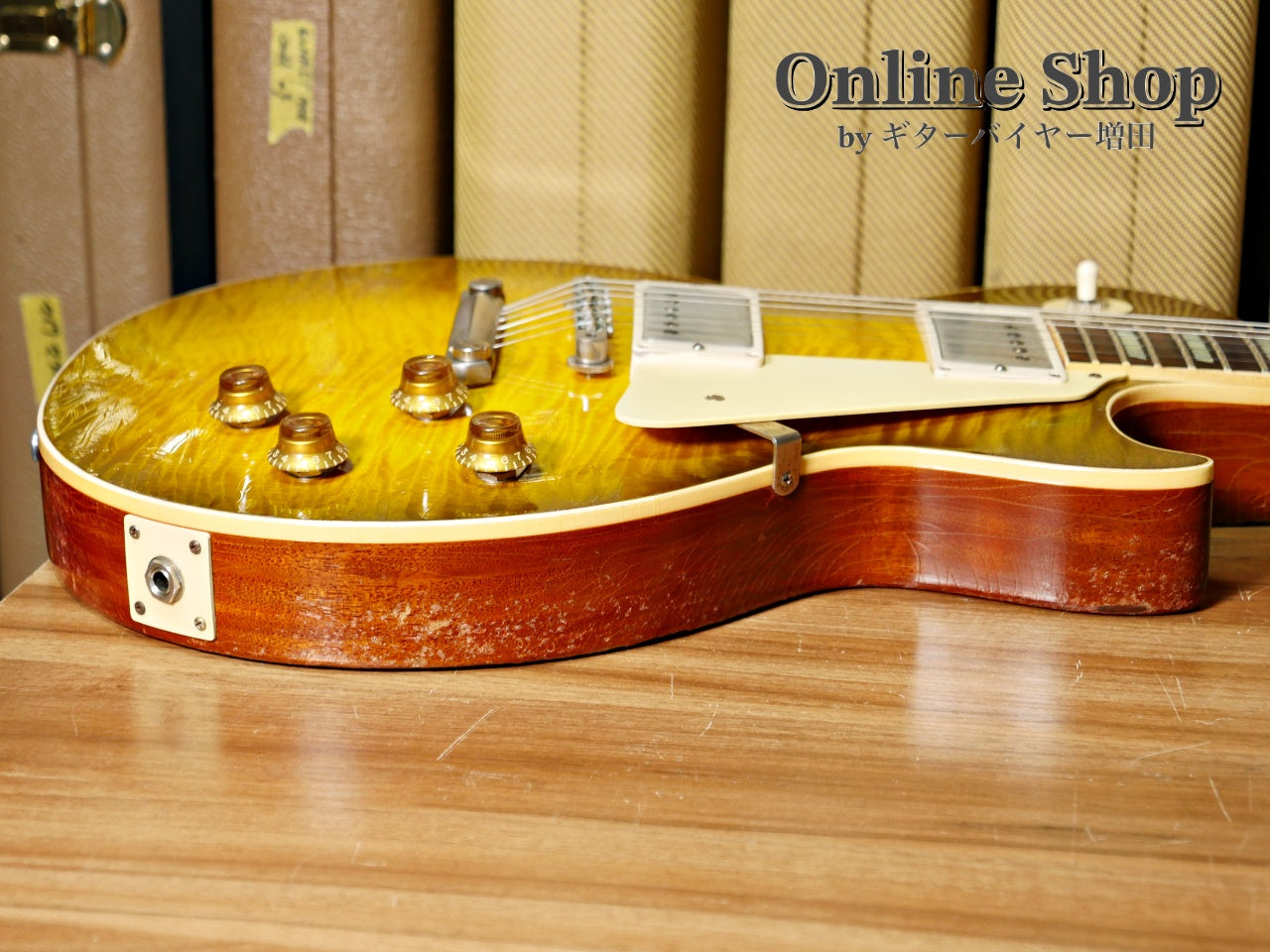 USED 2022 Gibson Custom Shop Murphy Lab 1959 Les Paul Standard Reissue Heavy Aged Green Lemon Fade
