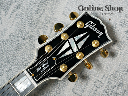 USED 2021 Gibson Custom Shop Les Paul Custom w/ Ebony Fingerboard Gloss Ebony