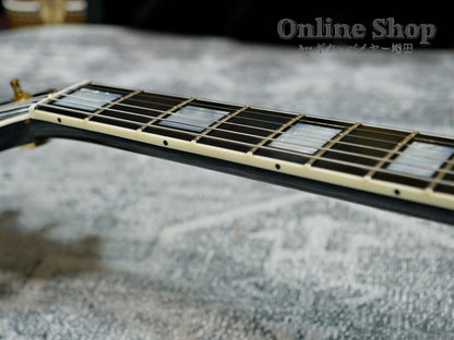 USED 2021 Gibson Custom Shop Les Paul Custom w/ Ebony Fingerboard Gloss Ebony