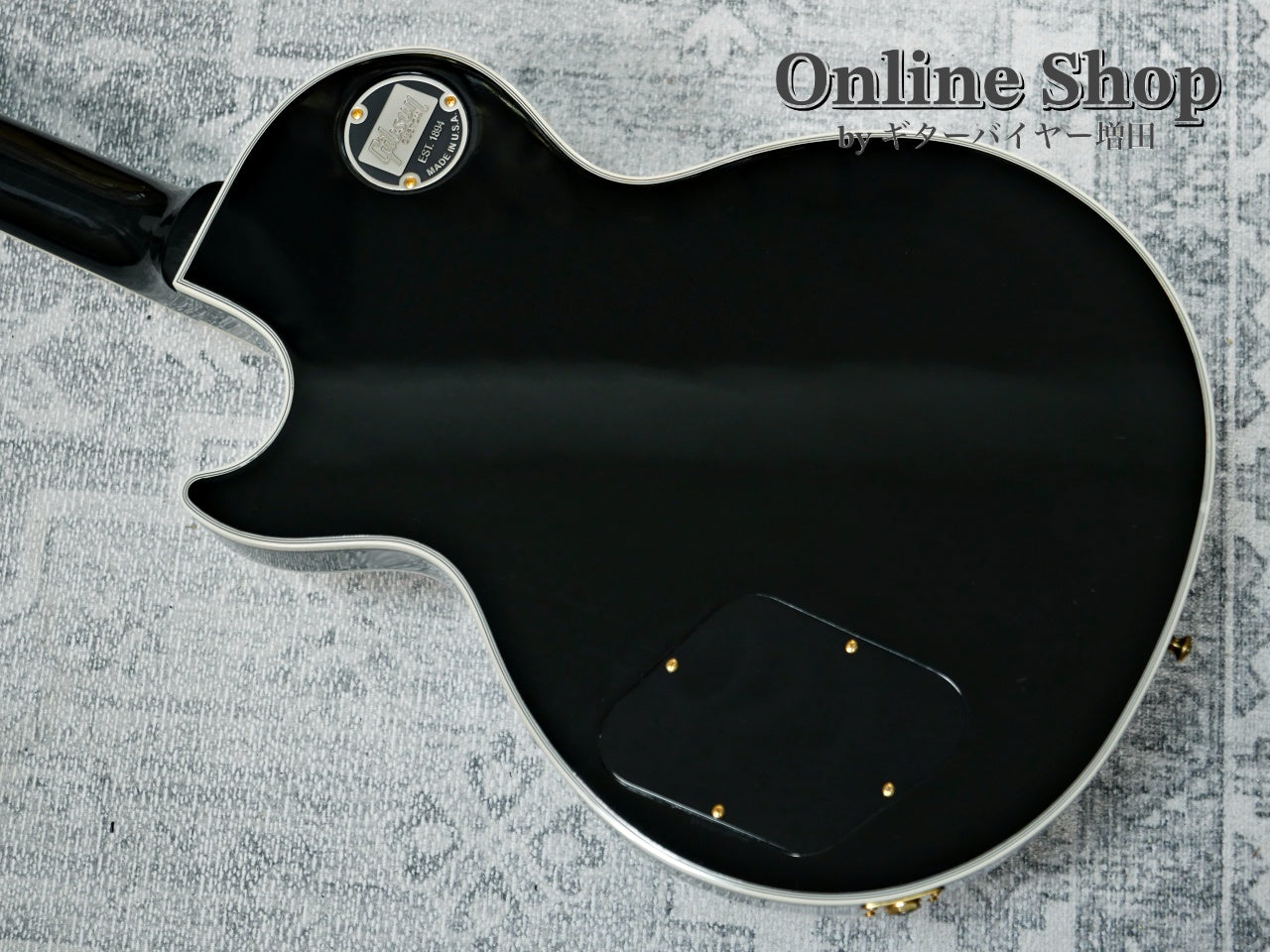 USED 2021 Gibson Custom Shop Les Paul Custom w/ Ebony Fingerboard Gloss Ebony