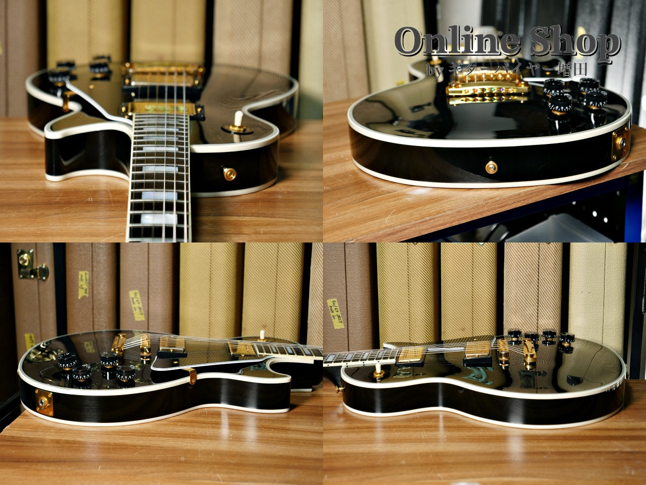 USED 2021 Gibson Custom Shop Les Paul Custom w/ Ebony Fingerboard Gloss Ebony