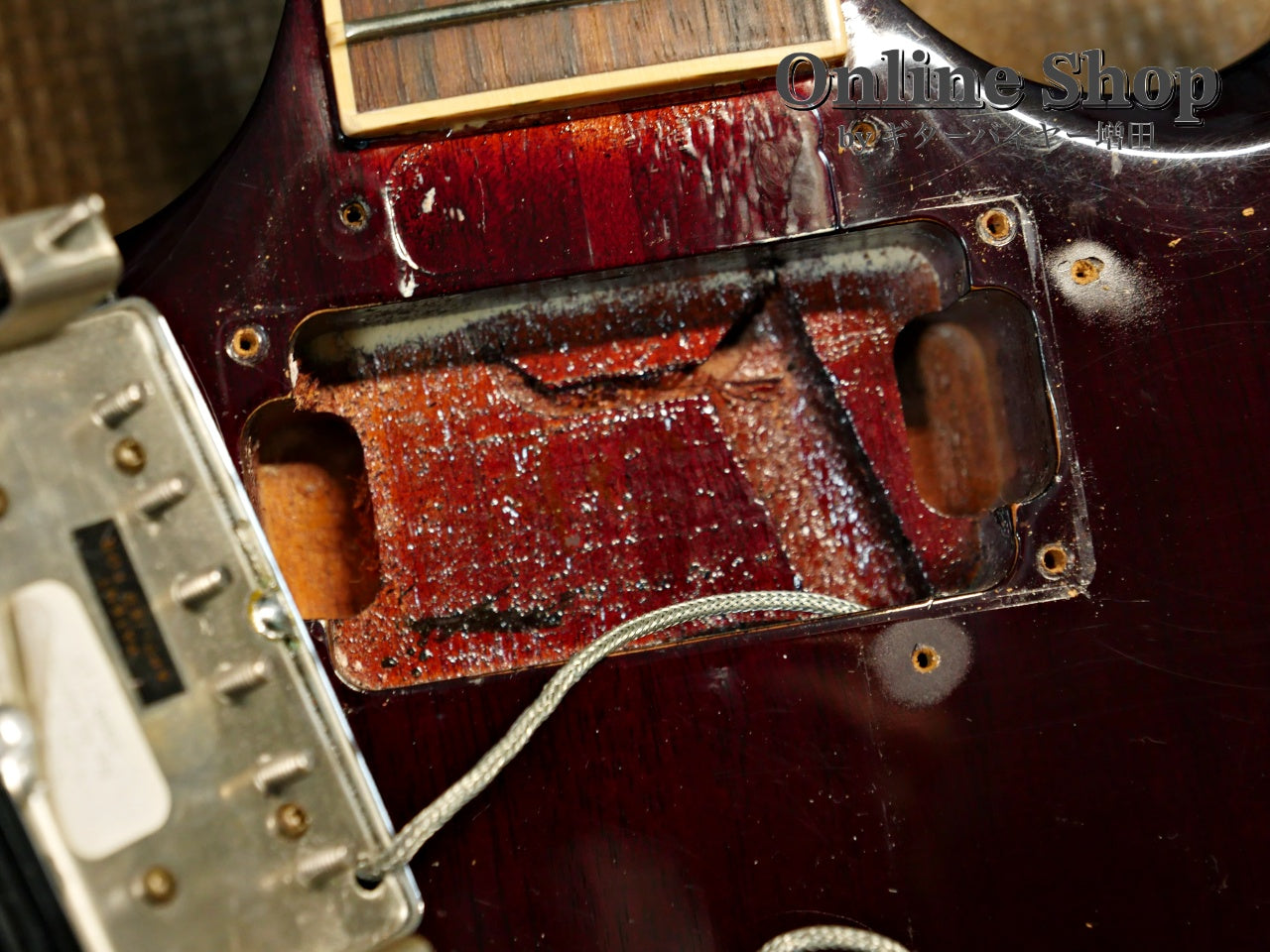 USED 2013 Gibson Angus Young SG Aged Cherry