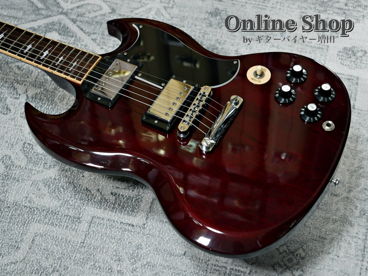 USED 2013 Gibson Angus Young SG Aged Cherry