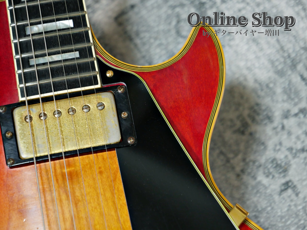 VINTAGE 1976 Gibson Les Paul Custom Cherry Sunburst