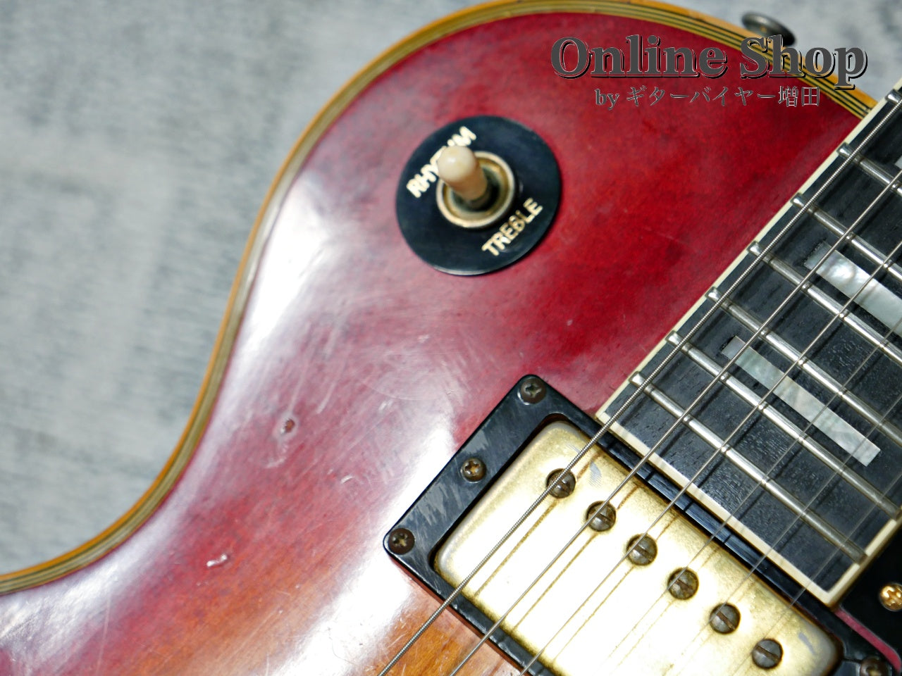 VINTAGE 1976 Gibson Les Paul Custom Cherry Sunburst