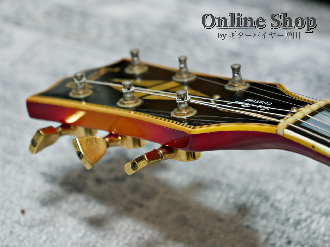 VINTAGE 1976 Gibson Les Paul Custom Cherry Sunburst