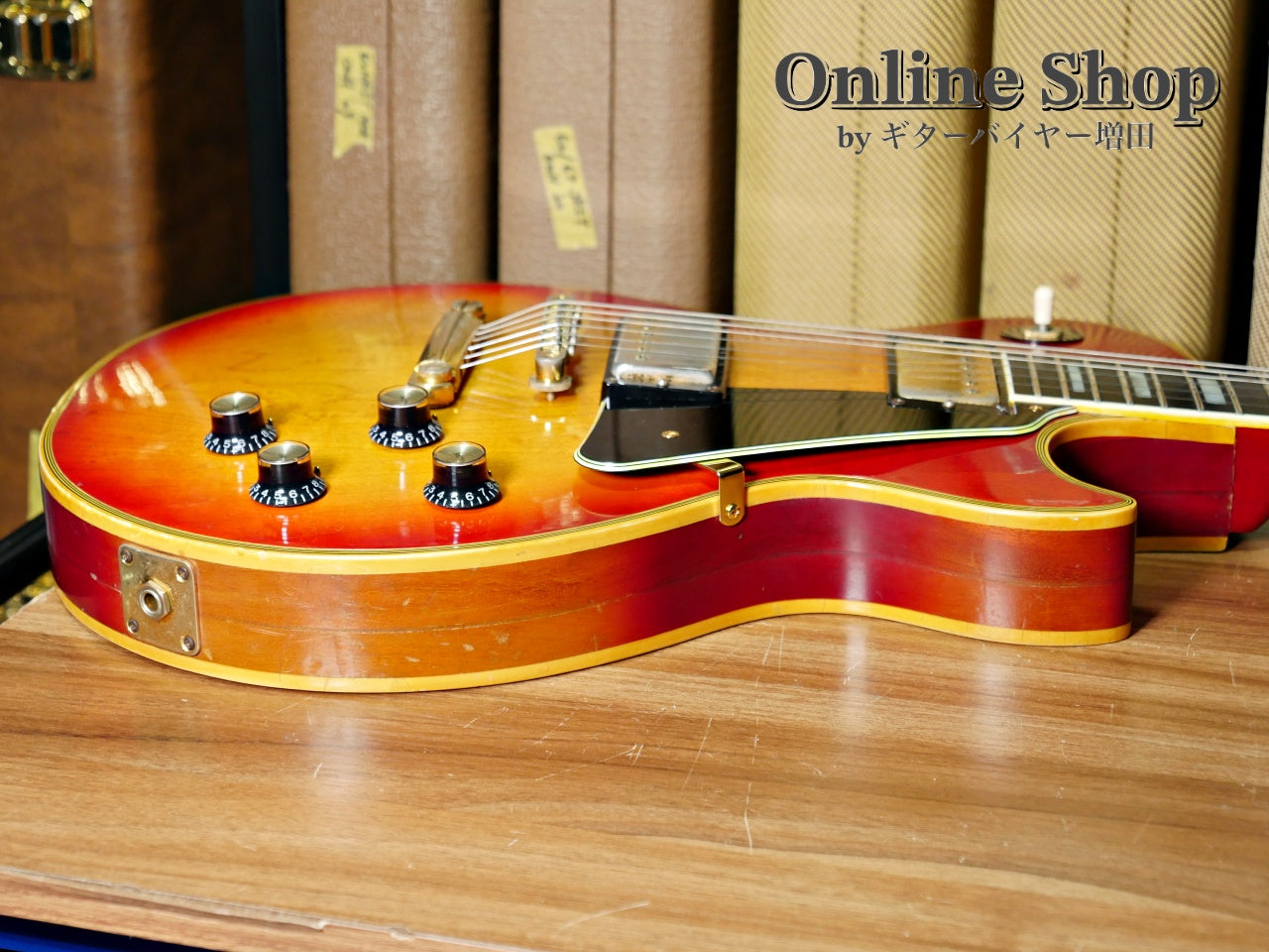 VINTAGE 1976 Gibson Les Paul Custom Cherry Sunburst