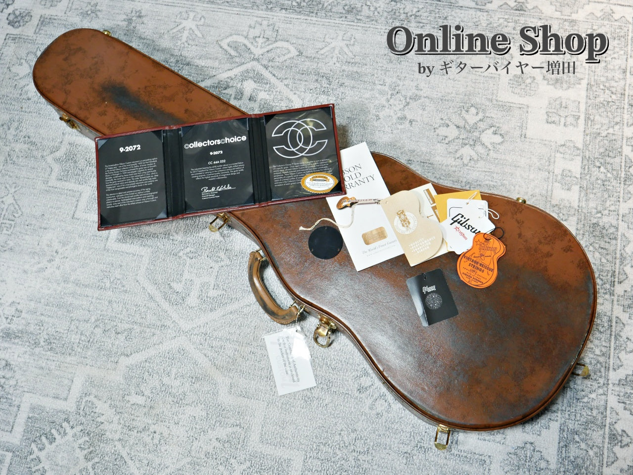 USED 2017 Gibson Custom Shop Limited Run (Collector's Choice #44) 1959 Les Paul Reissue "Happy Jack" Aged Happy Jack Burst