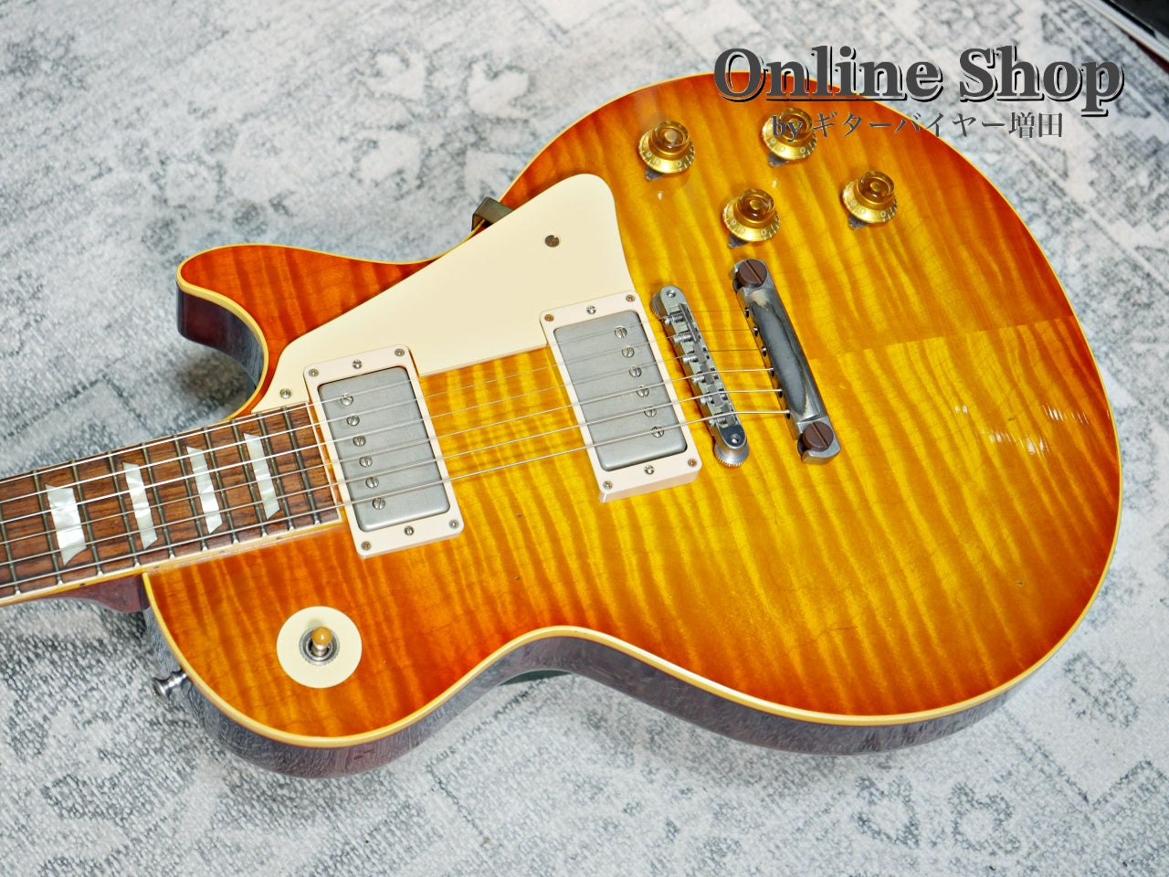 USED 2017 Gibson Custom Shop Limited Run (Collector's Choice #44) 1959 Les Paul Reissue "Happy Jack" Aged Happy Jack Burst