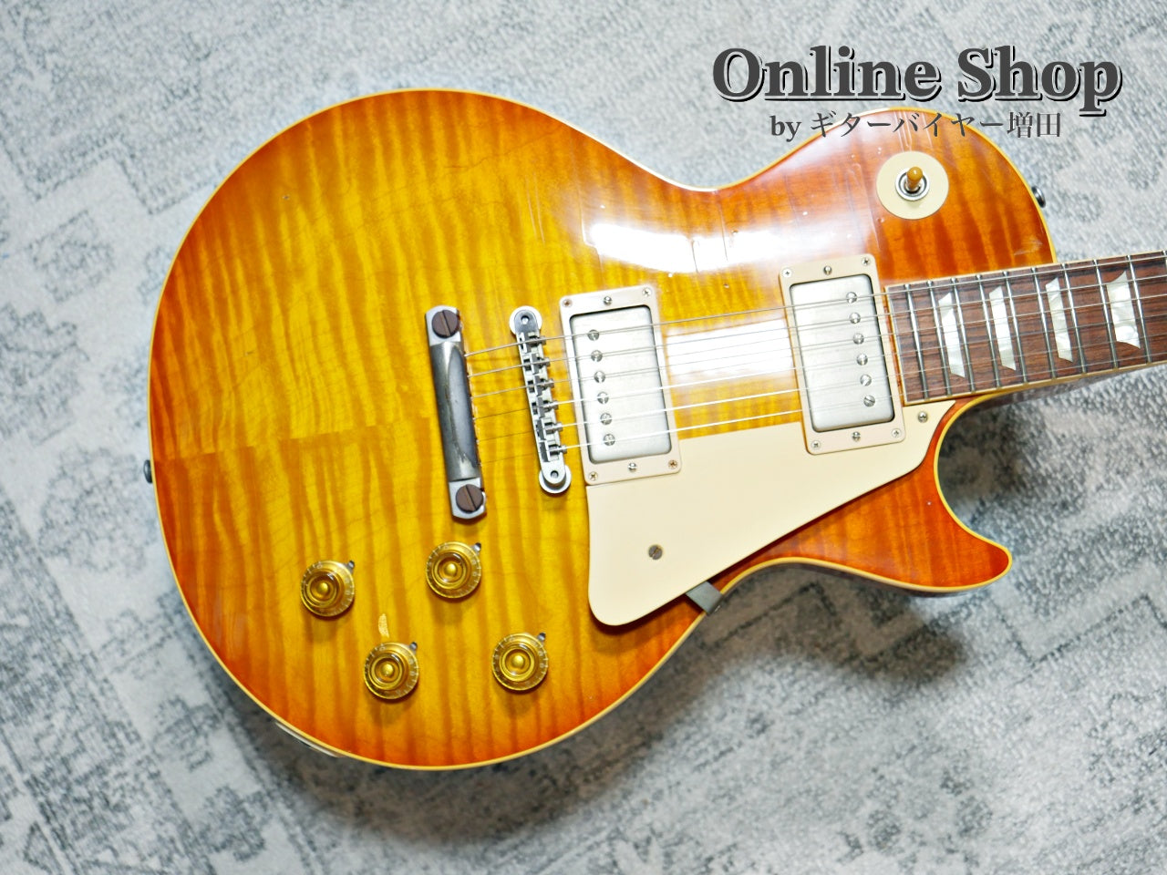 USED 2017 Gibson Custom Shop Limited Run (Collector's Choice #44) 1959 Les Paul Reissue "Happy Jack" Aged Happy Jack Burst