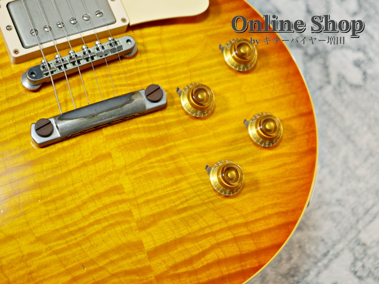 USED 2017 Gibson Custom Shop Limited Run (Collector's Choice #44) 1959 Les Paul Reissue "Happy Jack" Aged Happy Jack Burst