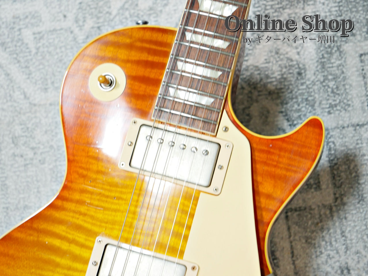 USED 2017 Gibson Custom Shop Limited Run (Collector's Choice #44) 1959 Les Paul Reissue "Happy Jack" Aged Happy Jack Burst