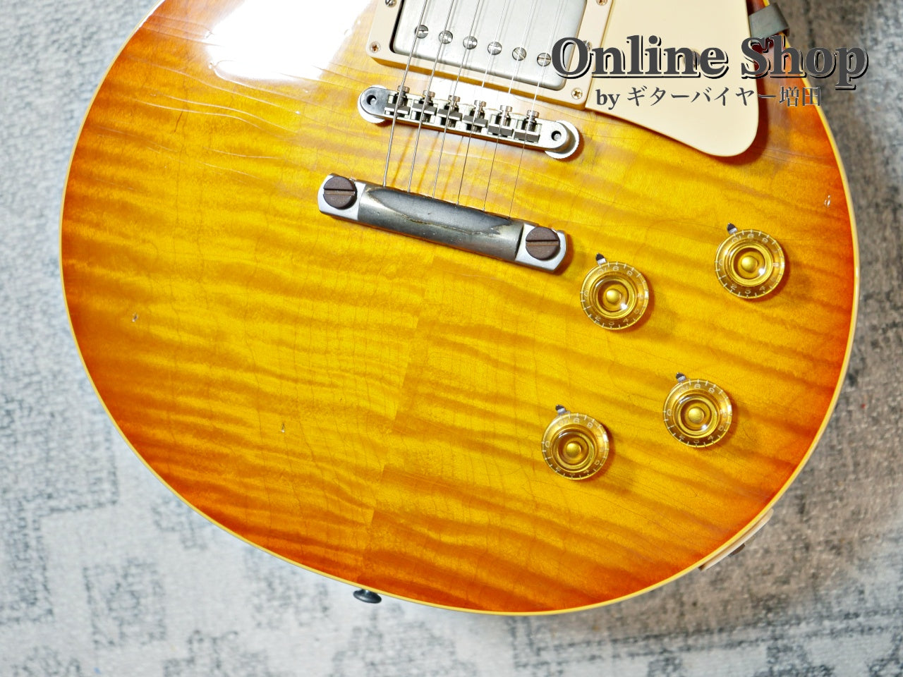 USED 2017 Gibson Custom Shop Limited Run (Collector's Choice #44) 1959 Les Paul Reissue "Happy Jack" Aged Happy Jack Burst